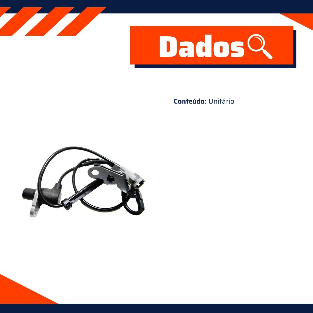 Sensor de Freio ABS Dianteiro - IMA - AL-2040