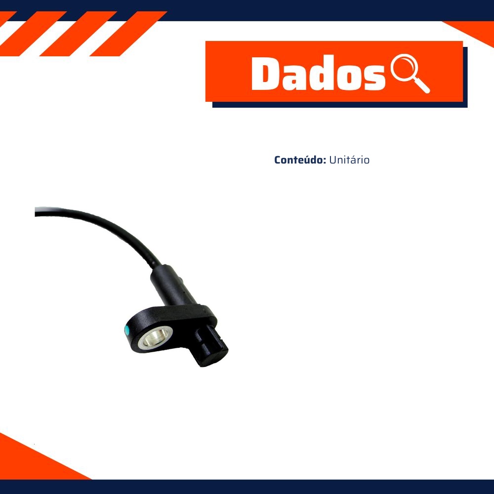 Sensor de Freio ABS Traseiro - IMA - AL-2045
