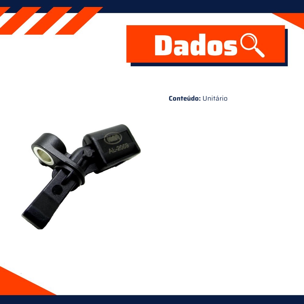 Sensor de Freio ABS Traseiro - IMA - AL-2059