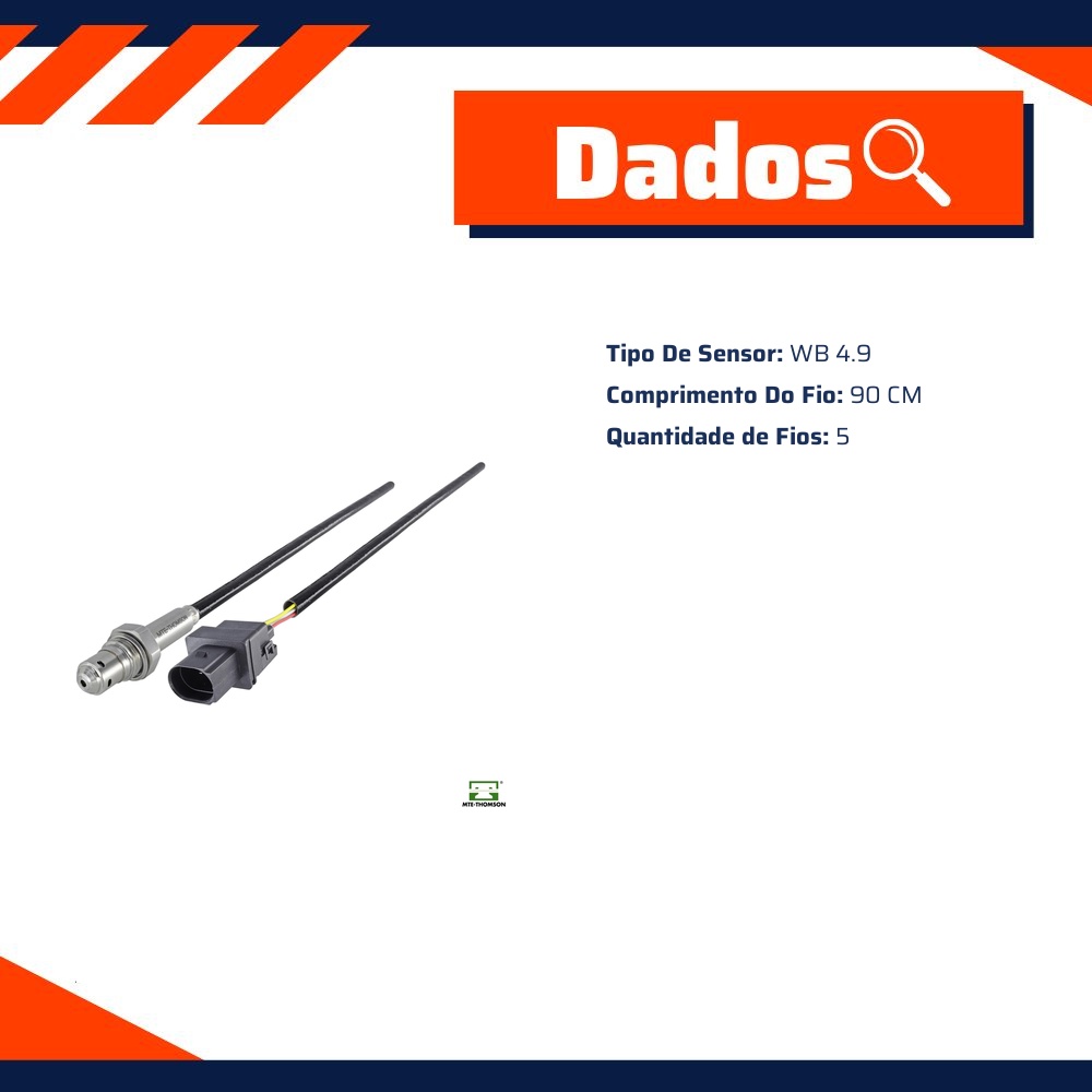 Sonda Lambda Banda Larga para Mercedes-Benz C 180 e C 200 - MTE-THOMSON - 9703.50.090