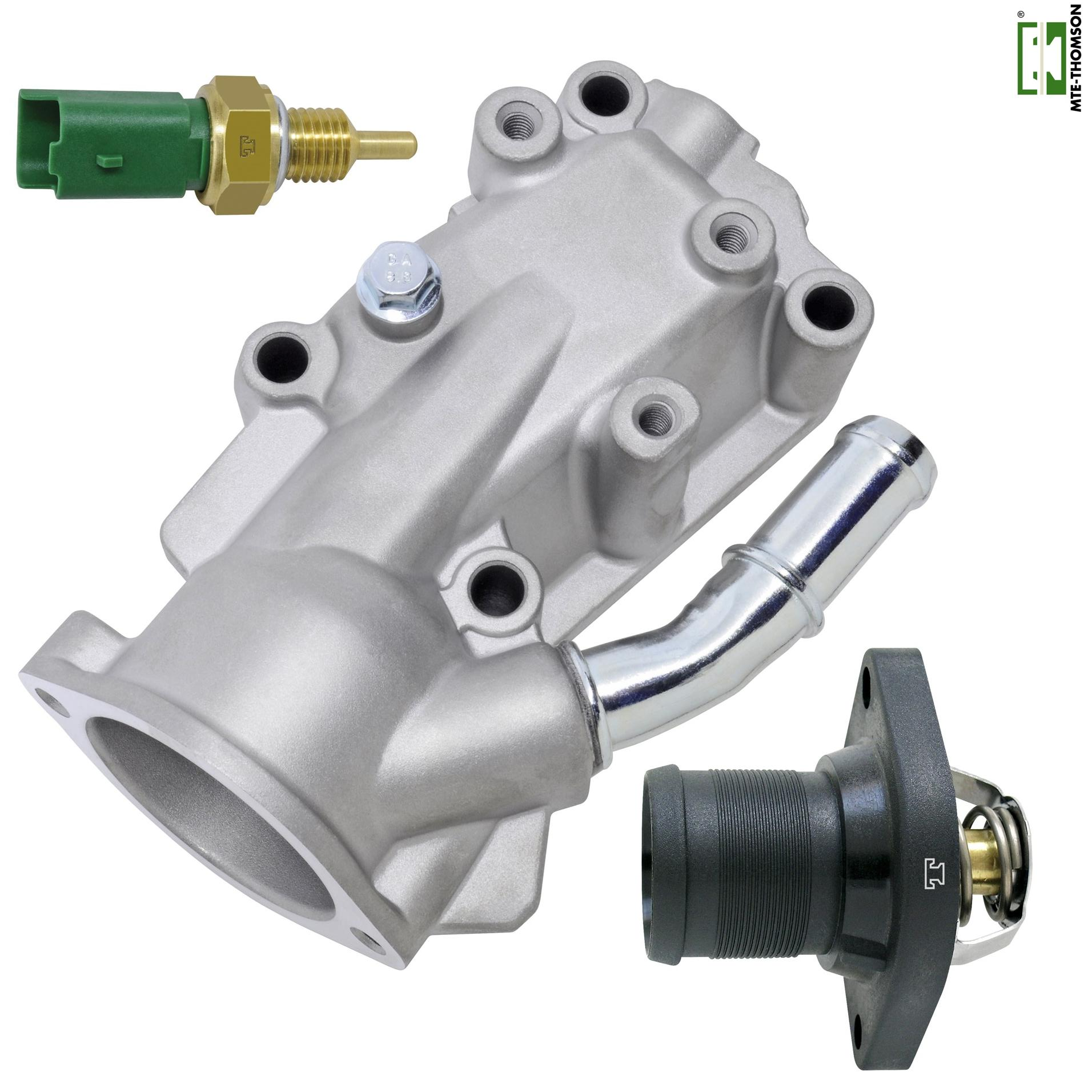 Kit Válvula Termostática Carcaça e Sensor Temperatura para Citroen C3 e Peugeot 307 - MTE-THOMSON - K20062