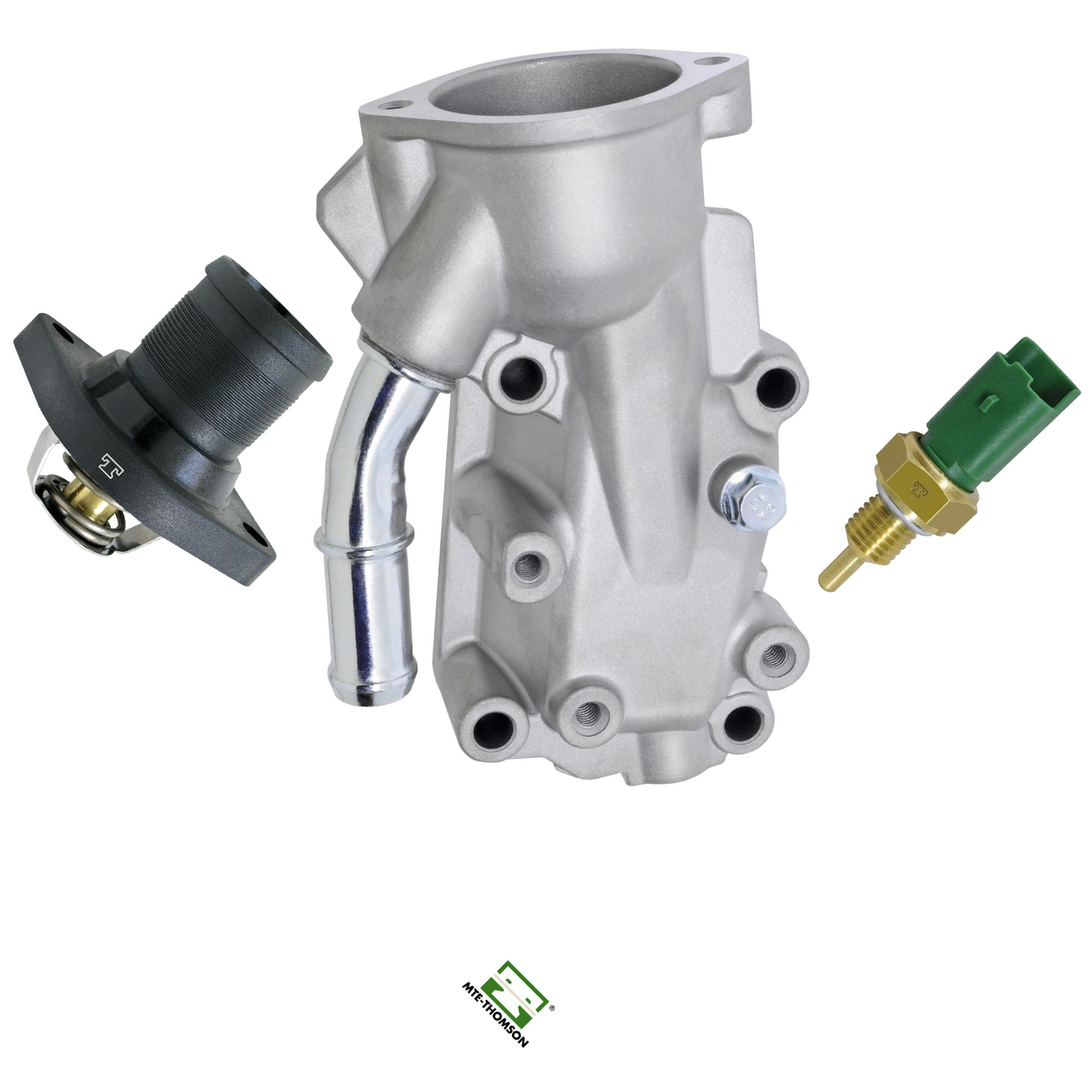 Kit Válvula Termostática Carcaça e Sensor Temperatura para Citroen C3 e Peugeot 307 - MTE-THOMSON - K20062