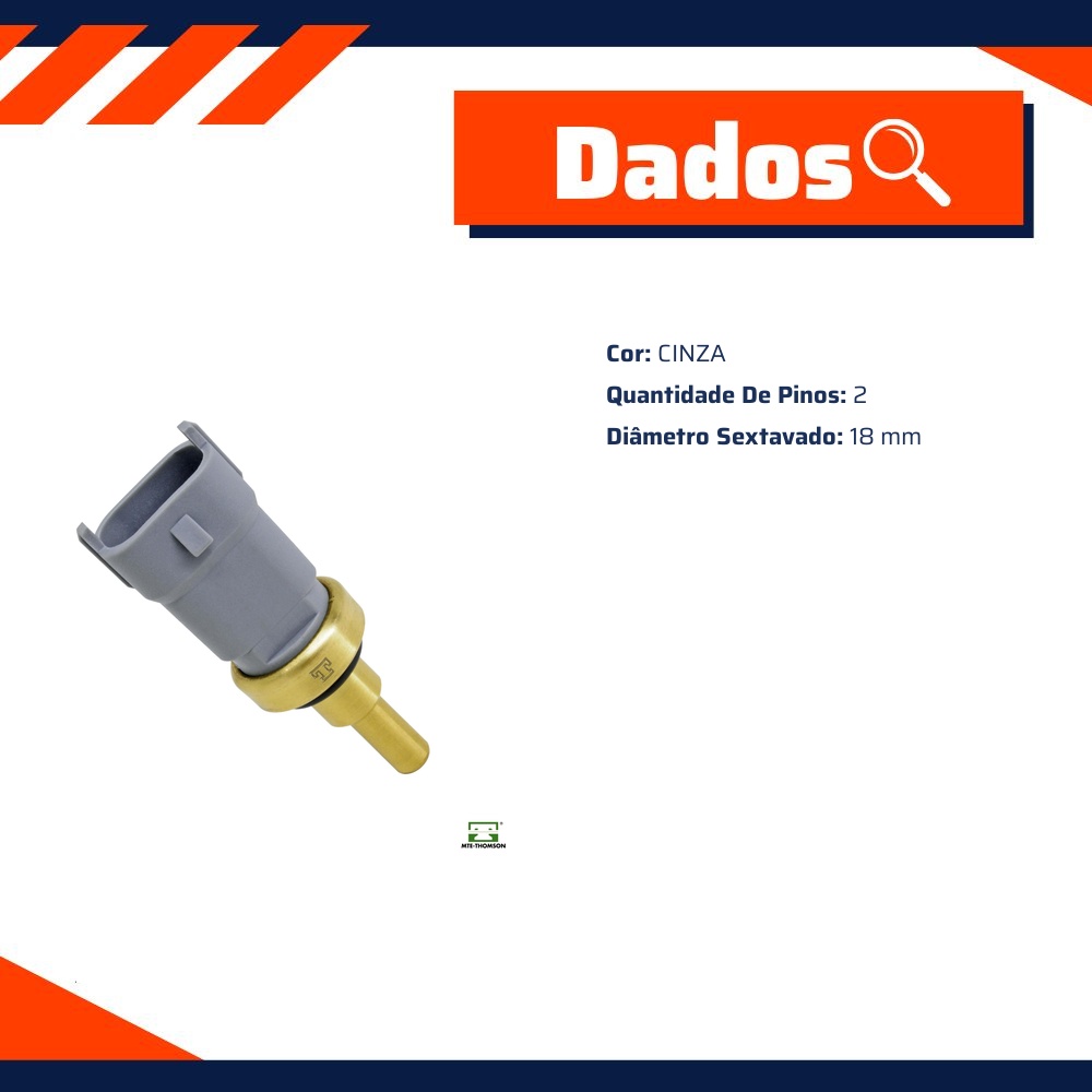 Sensor de Temperatura da Água - MTE - 4246