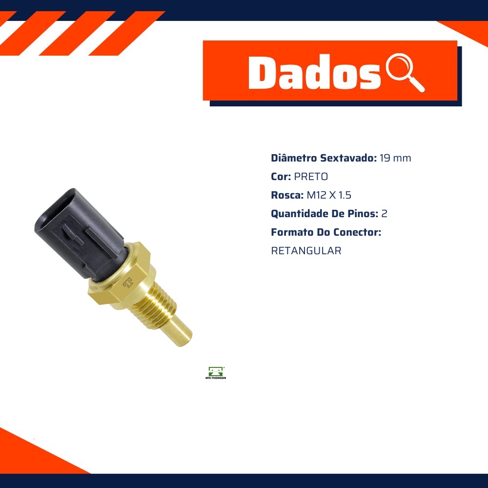 Sensor de Temperatura Água para Dodge Journey - MTE-THOMSON - 4243