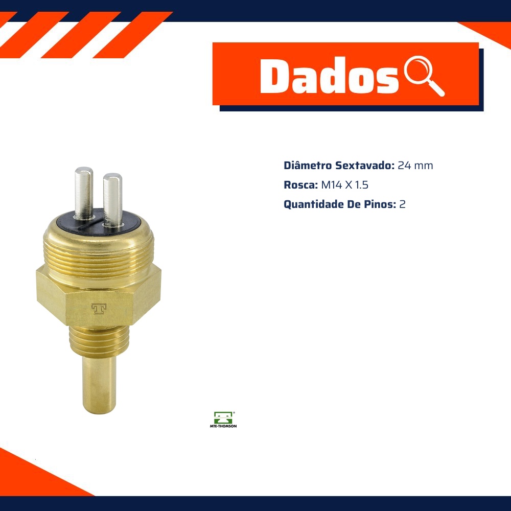 Sensor de Temperatura da Água - MTE - 4250
