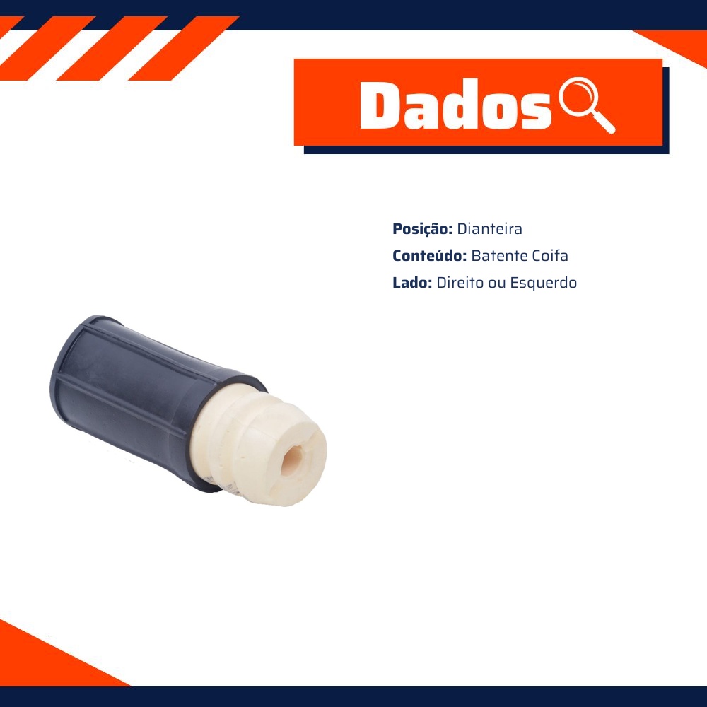 Kit do Amortecedor Dianteiro Com Batente Coifa - Cobra Automotiva - PRFT105P