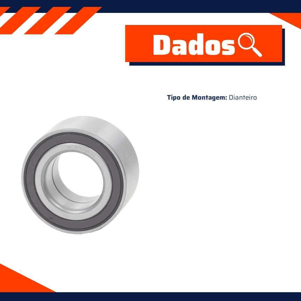 Rolamento Roda - Cobra Automotiva - PRDAC397237ABSFO