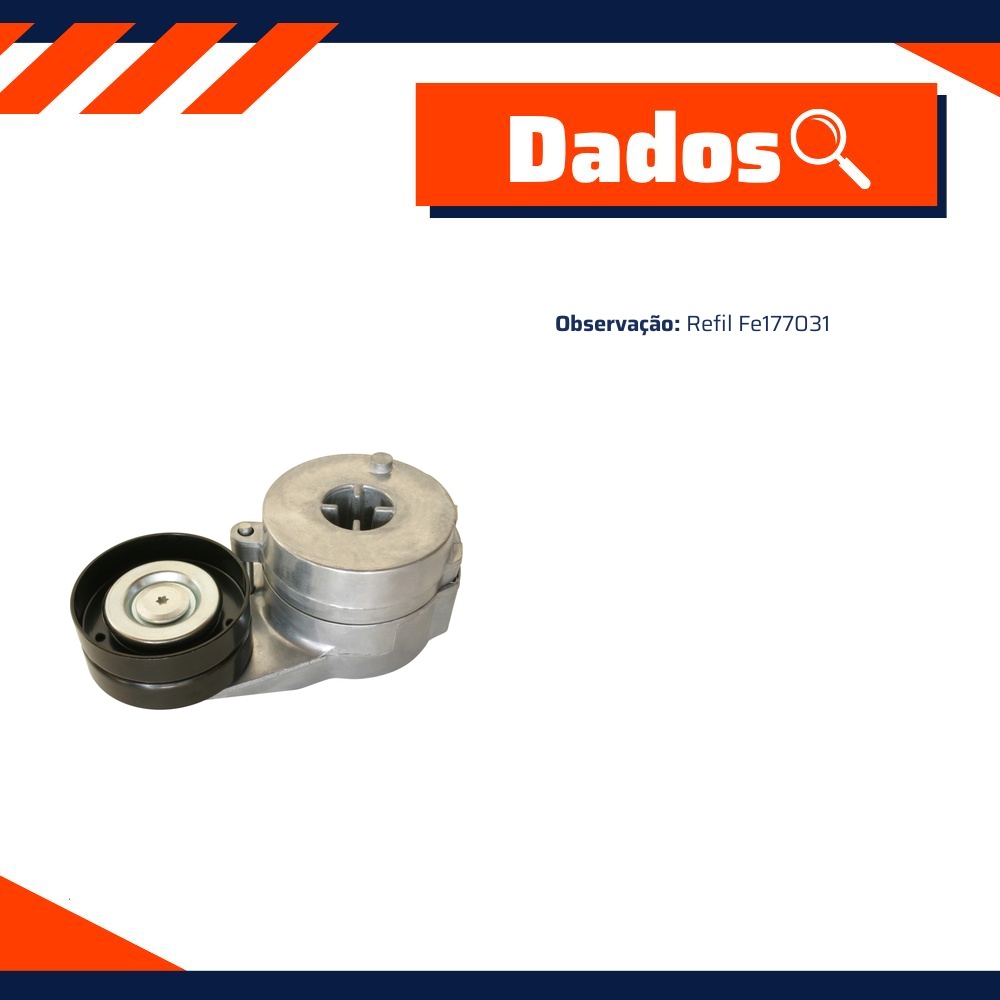 Tensor Correia do Alternador para Jeep Grand Cherokee - Cobra Automotiva - 6498
