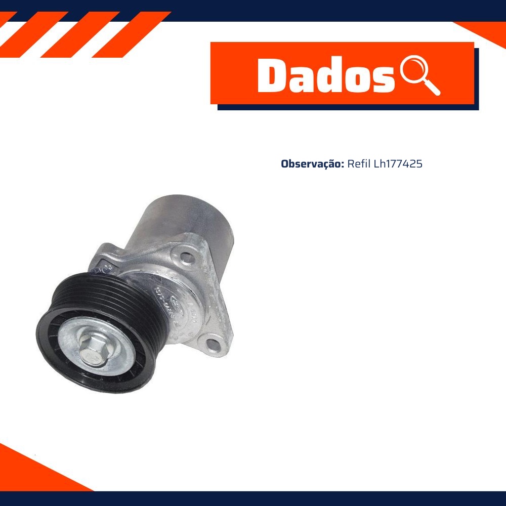 Tensor Correia do Alternador para Ford Ecosport e Mondeo - Cobra Automotiva - 5228