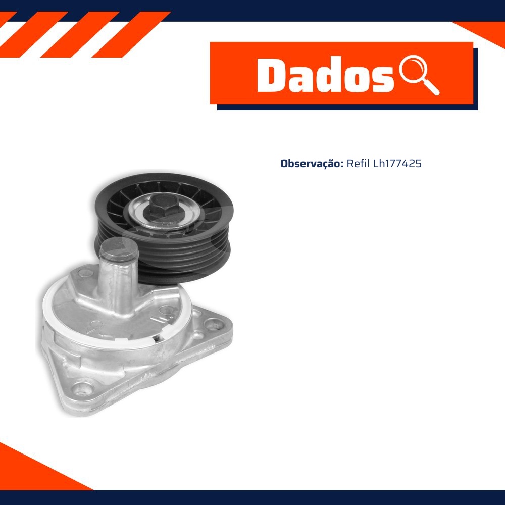 Tensor Correia do Alternador para Ford Focus e Mondeo - Cobra Automotiva - 5297