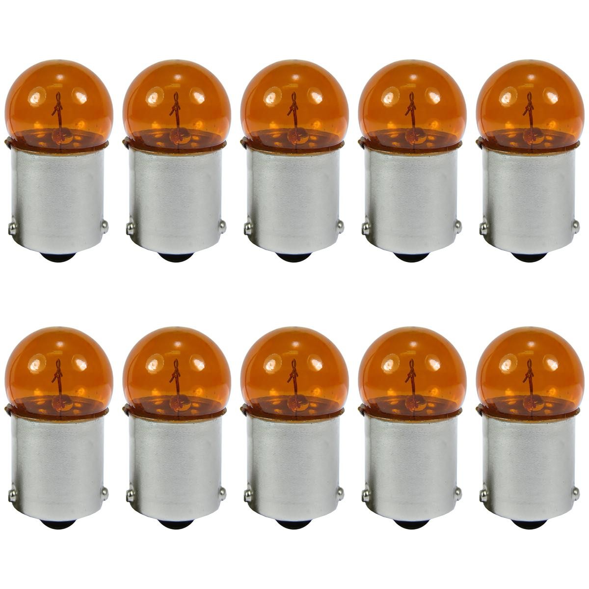 10 Lâmpadas de Seta 10W 12V Âmbar - Gauss - GL0067E