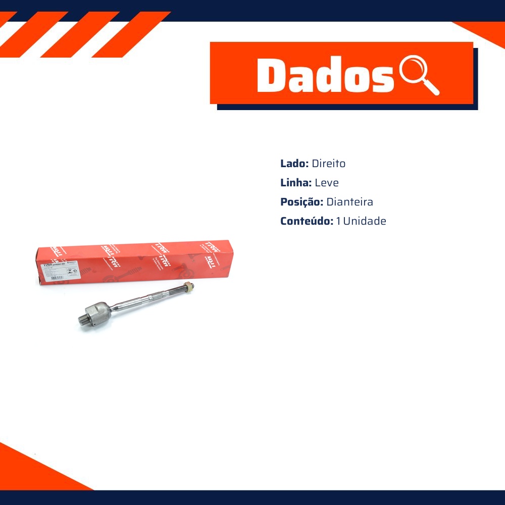 Barra Articulação Axial Direito para Honda FIT - TRW - JARB0062