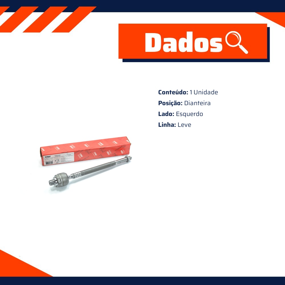 Barra Articulação Axial para KIA Besta e Ssangyong Korando - TRW - JARB0102