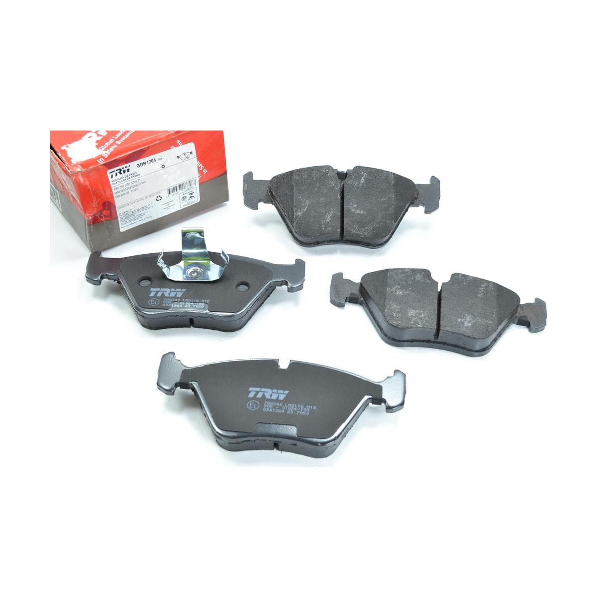 Pastilhas Freio Dianteira Antirruído Cotec para BMW 528i - TRW - GDB1264