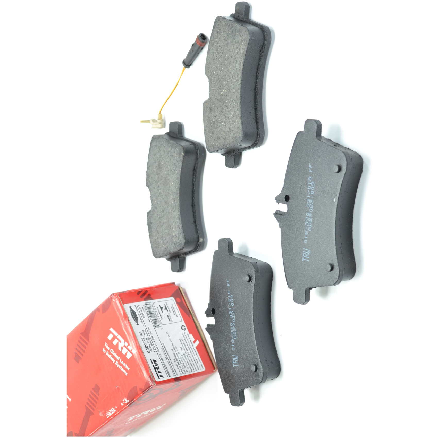 Jogo Pastilhas de Freio Dianteira para Mercedes-Benz A 200 e B 180 - TRW - GDB9022