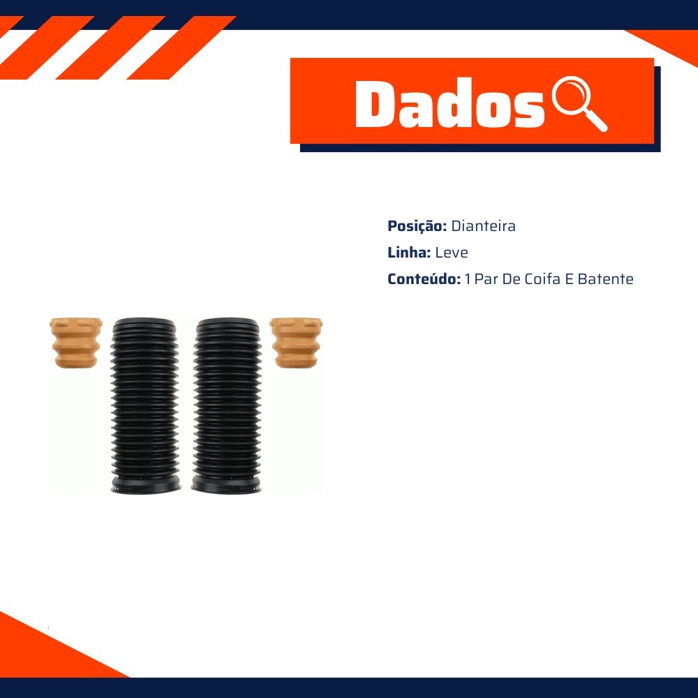 Kit Coifa Batente Reparo Amortecedor - SACHS - 900 105