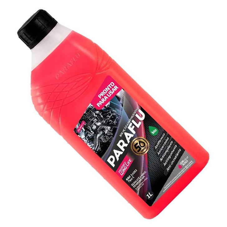 Aditivo para Radiador Rosa Paraflu Bio Orgânico Pronto para Uso 1 Litro - Paraflu - 10-3004