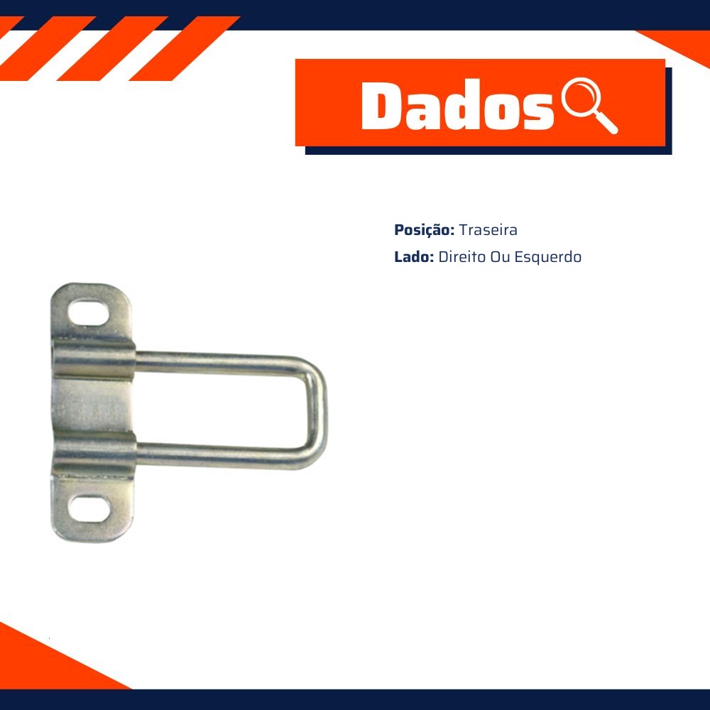 Batente da Porta para Fiat Doblo - Universal Automotive - 70846