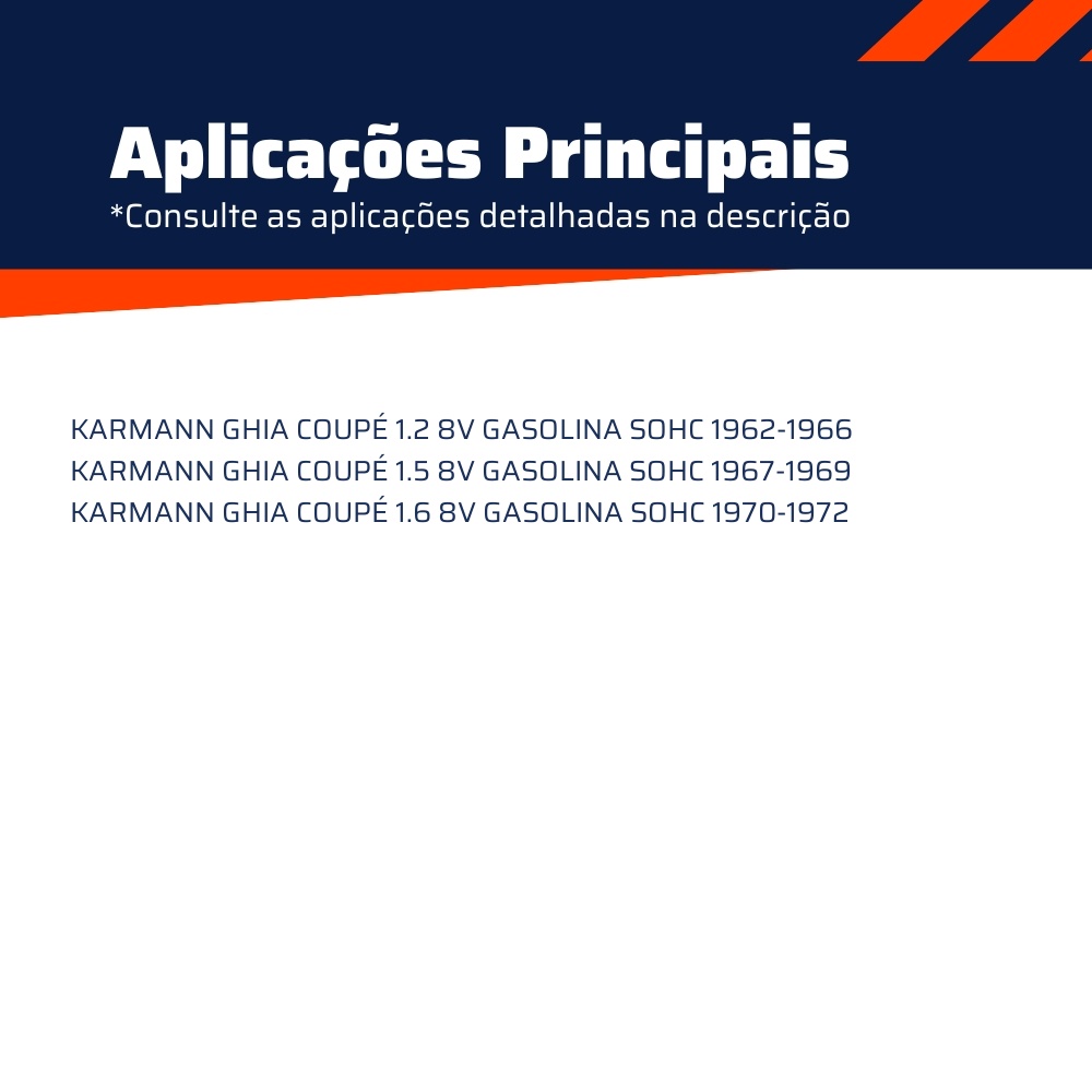 Botão da Maçaneta da Porta para Karmann Ghia Coupé - Universal Automotive - 20357