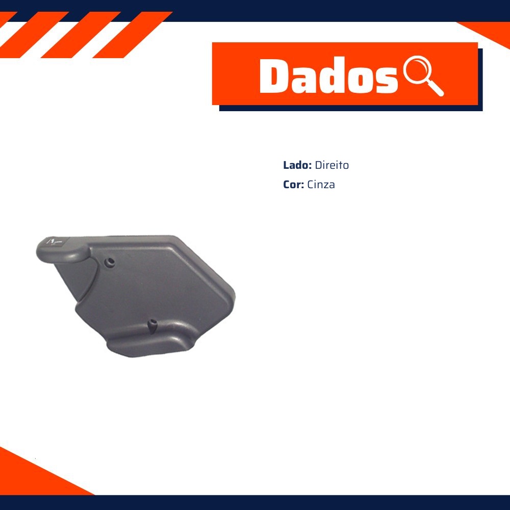 Botão de Regulagem do Banco para Fiat Palio - Universal Automotive - 70276