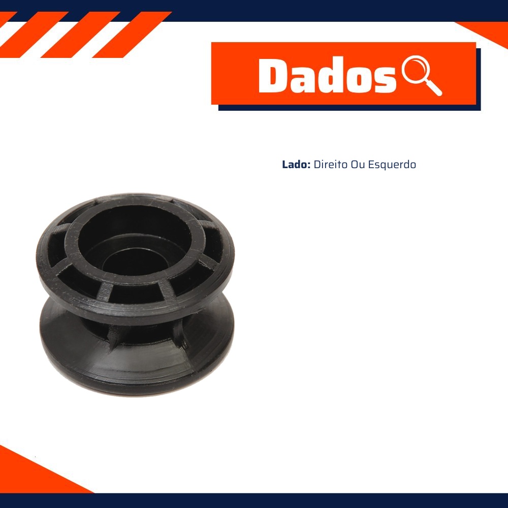 Kit 10 Bucha de Fixação do Banco Carretel para Fiat Uno - Universal Automotive - 94859