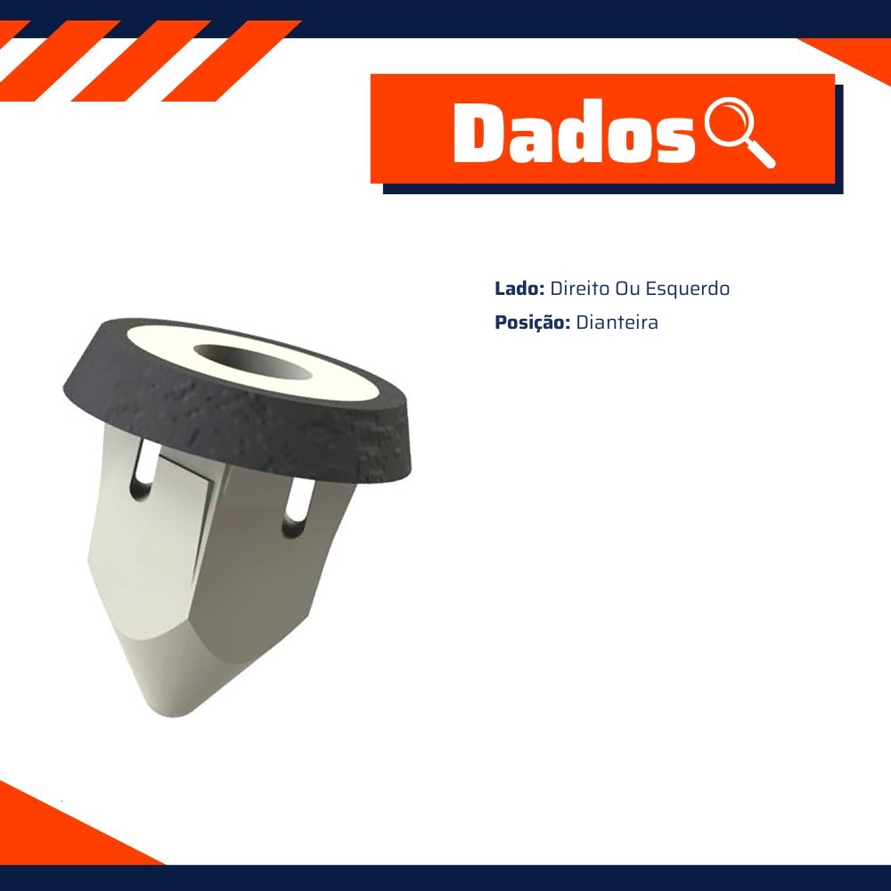 Kit 10 Bucha do Revestimento Das Portas Laterais para Audi A3 e Volkswagen Polo - Universal Automotive - 94586