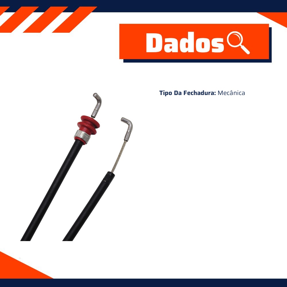 Cabo de Acionamento da Fechadura do Porta-malas - Universal - 30958
