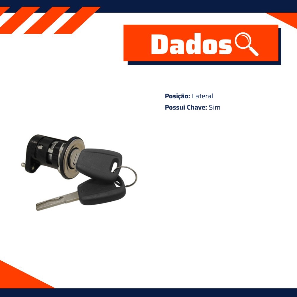 Cilindro da Porta para Citroen Jumper - Universal Automotive - 71043