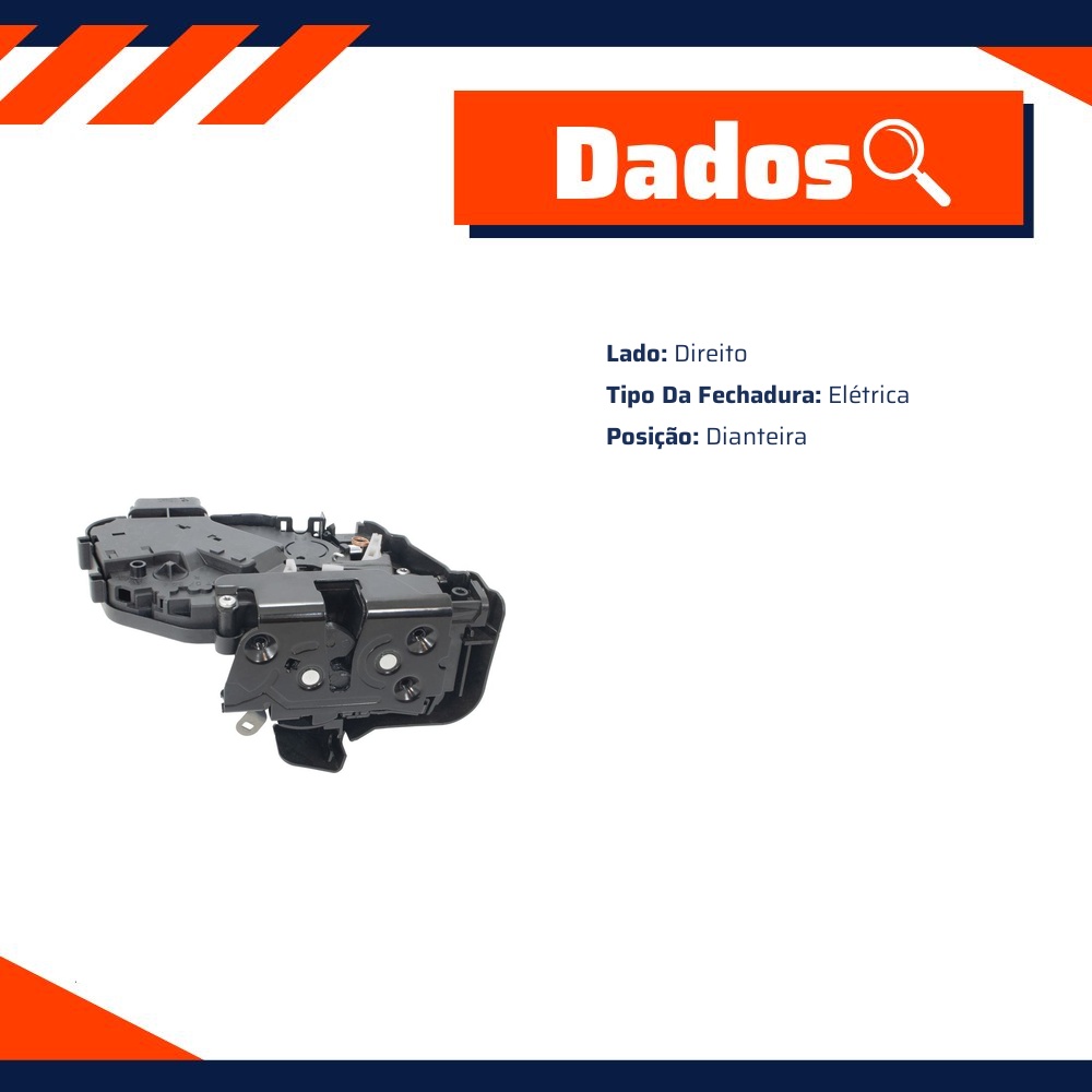 Fechadura da Porta para Ford Focus - Universal Automotive - 31472