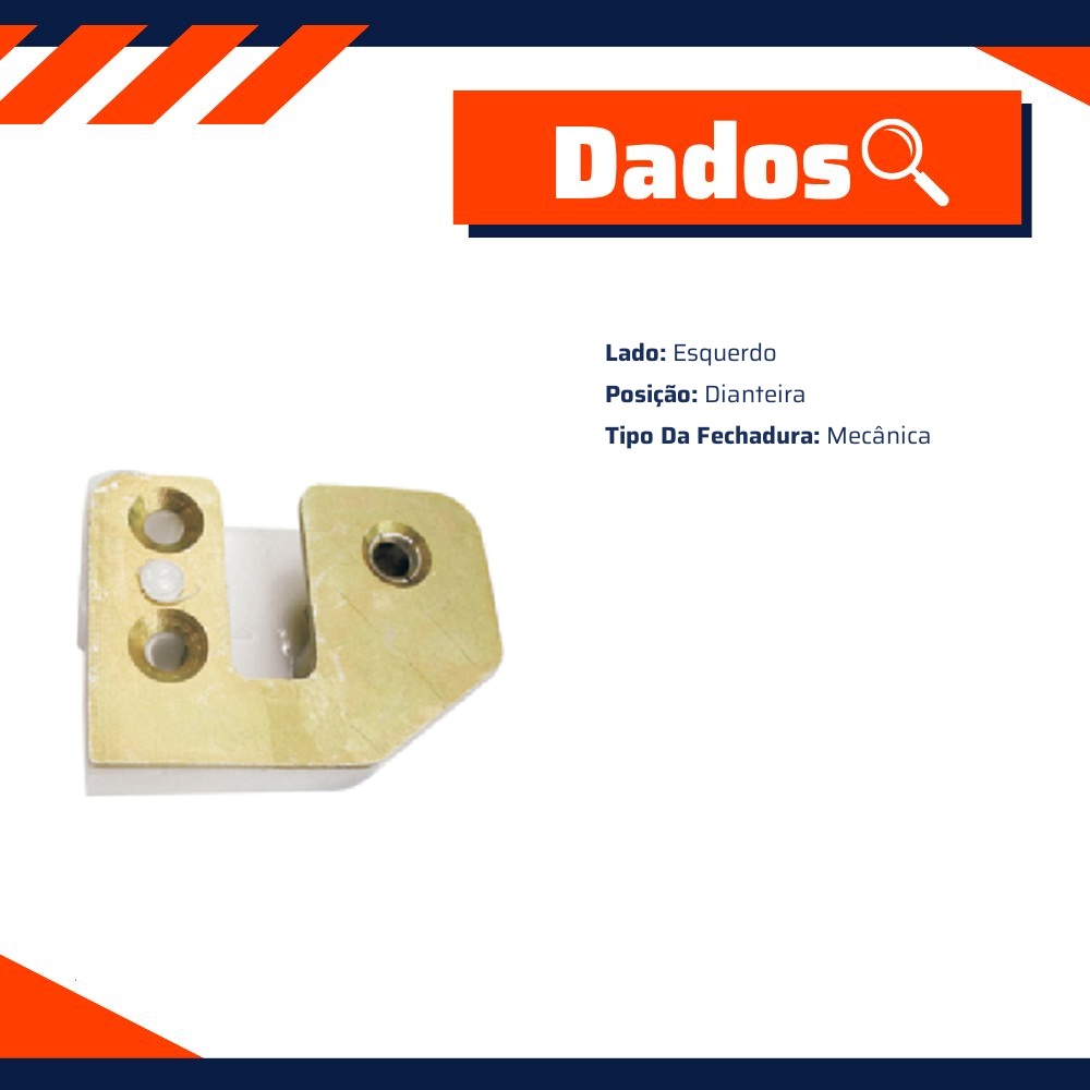 Fechadura da Porta para Chevrolet Space Van - Universal Automotive - 11107