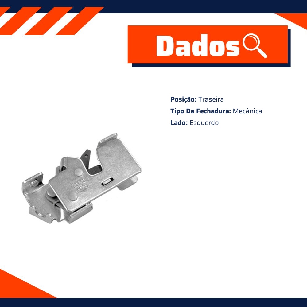 Fechadura da Porta para Ford Transit - Universal Automotive - 31153
