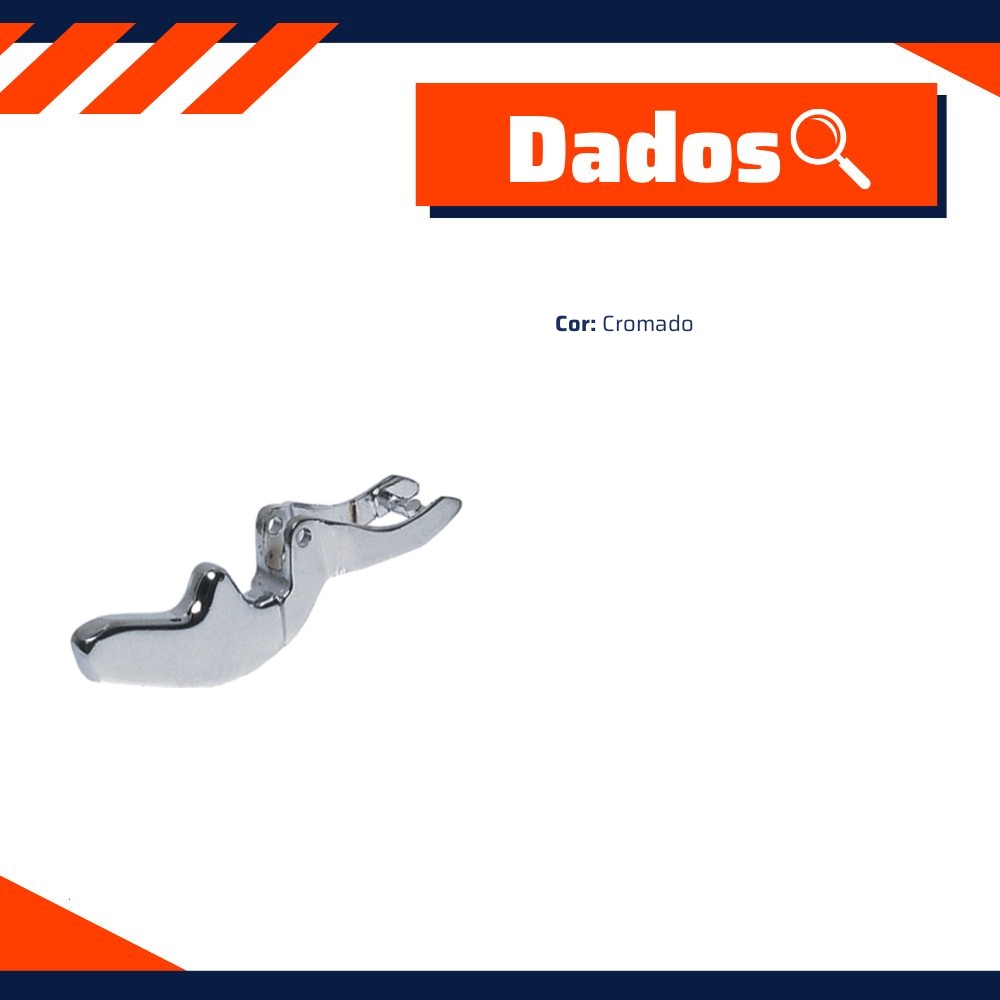 Gatilho da Maçaneta Externa para Volkswagen Fusca - Universal Automotive - 20358