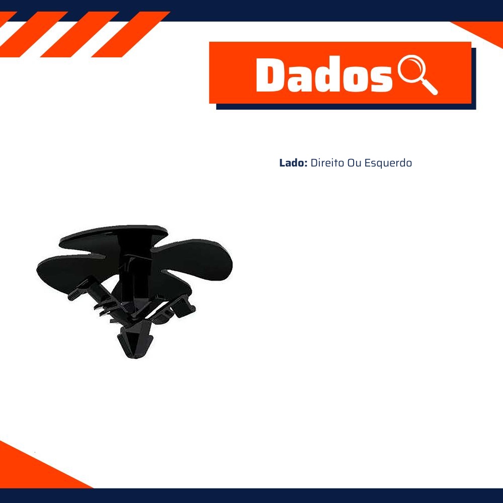 Kit 10 Grampo da Manta do Capô para Honda Civic - Universal Automotive - 94574