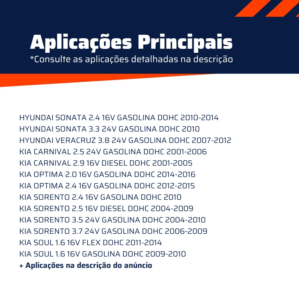 Kit 10 Grampo da Moldura Lateral e Friso Externo - Universal - 94200