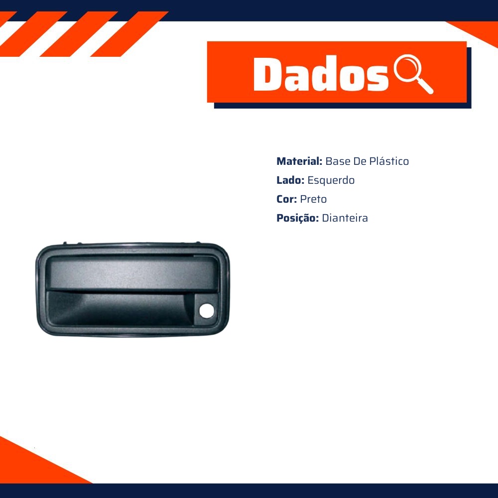 Maçaneta Externa da Porta para Chevrolet Grand Blazer e Silverado - Universal Automotive - 42359
