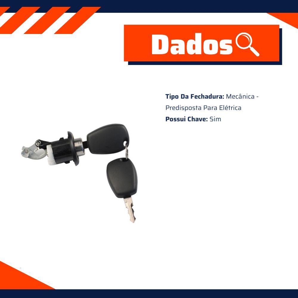 Maçaneta Externa do Porta-Malas para Renault Sandero e Sandero Stepway - Universal Automotive - 11215