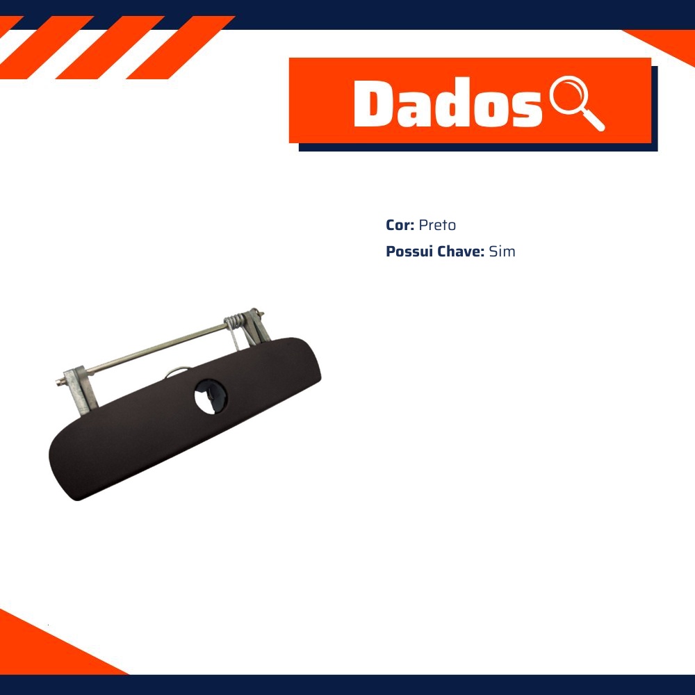 Maçaneta Externa do Porta-Malas para Volkswagen Polo - Universal Automotive - 21200