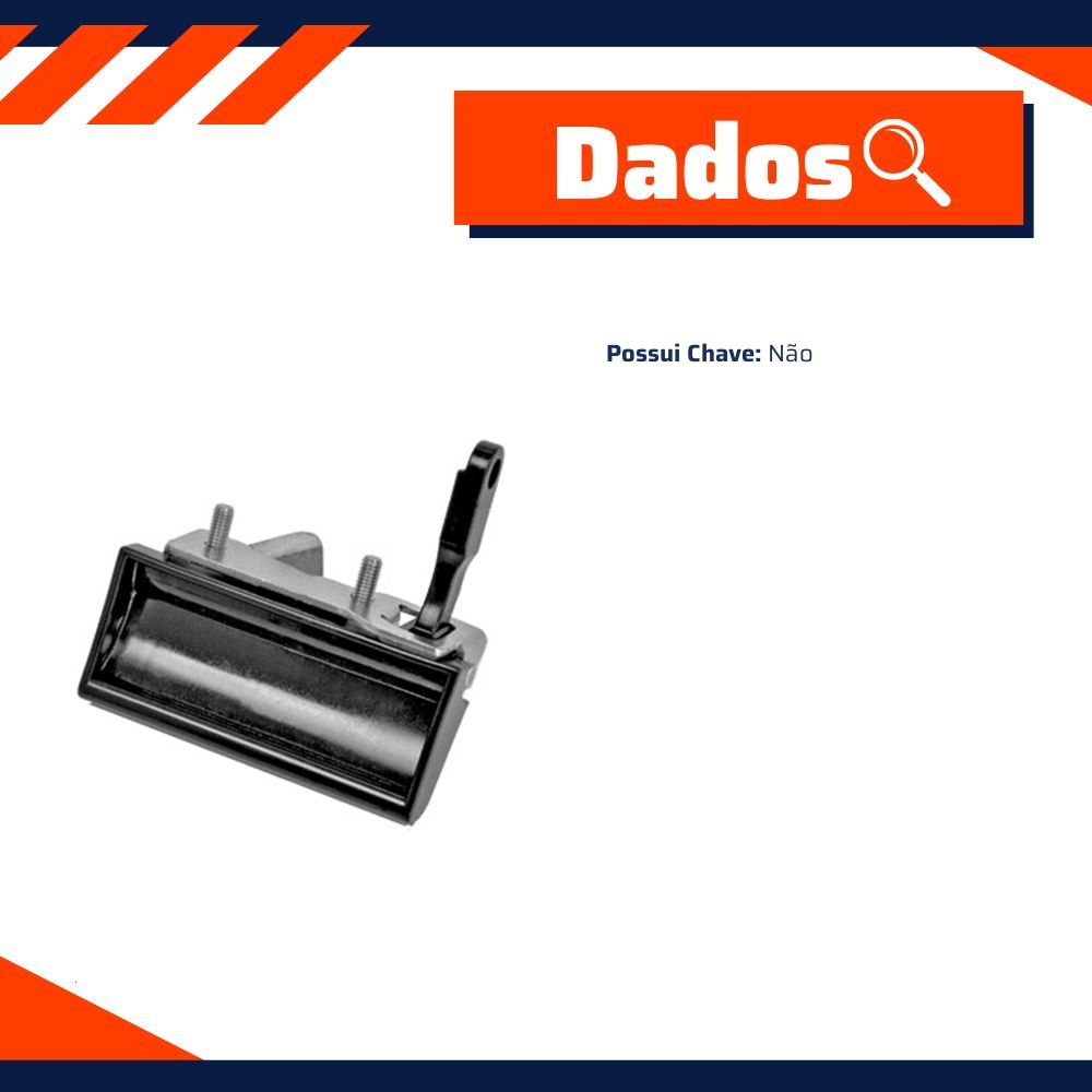 Maçaneta Externa do Porta-Malas para Mitsubishi Pajero Sport - Universal Automotive - 18142