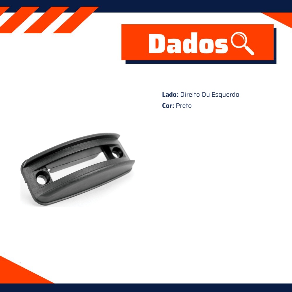 Moldura da Alavanca de Trava do Banco para Fiat Uno - Universal Automotive - 61713