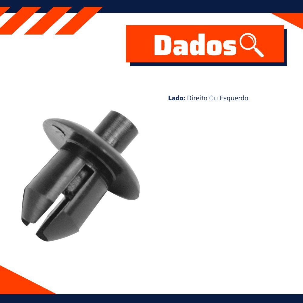 Kit 100 Rebite de Fixação do Para-lama - Universal - 94087