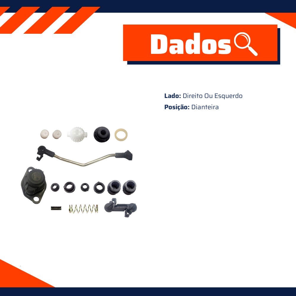 Kit da Alavanca de Seleção do Trambulador para Ford Escort - Amortex - 35858