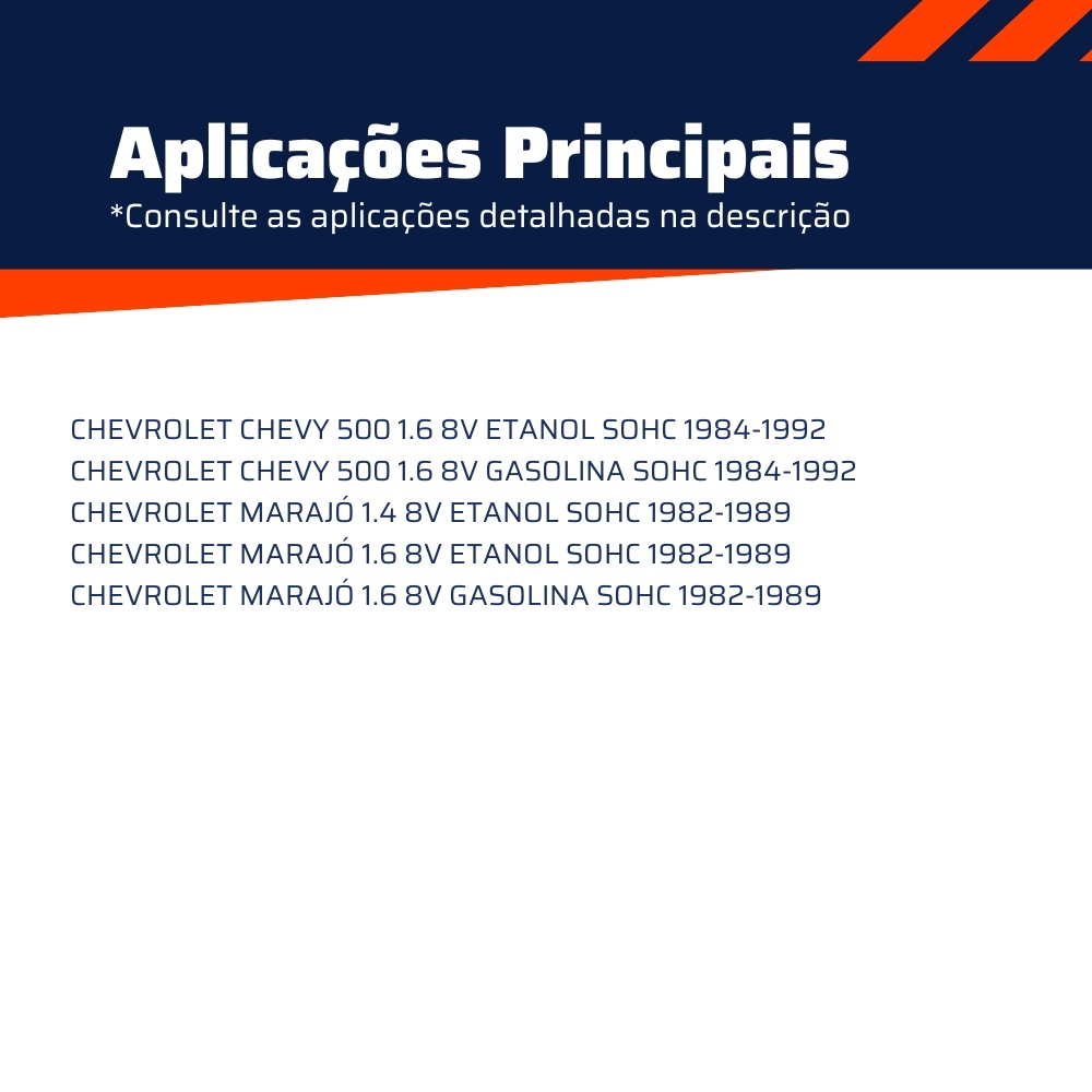 Kit de Coifa da Caixa de Direção para Chevrolet Chevy 500 e Marajó - Amortex - 35063