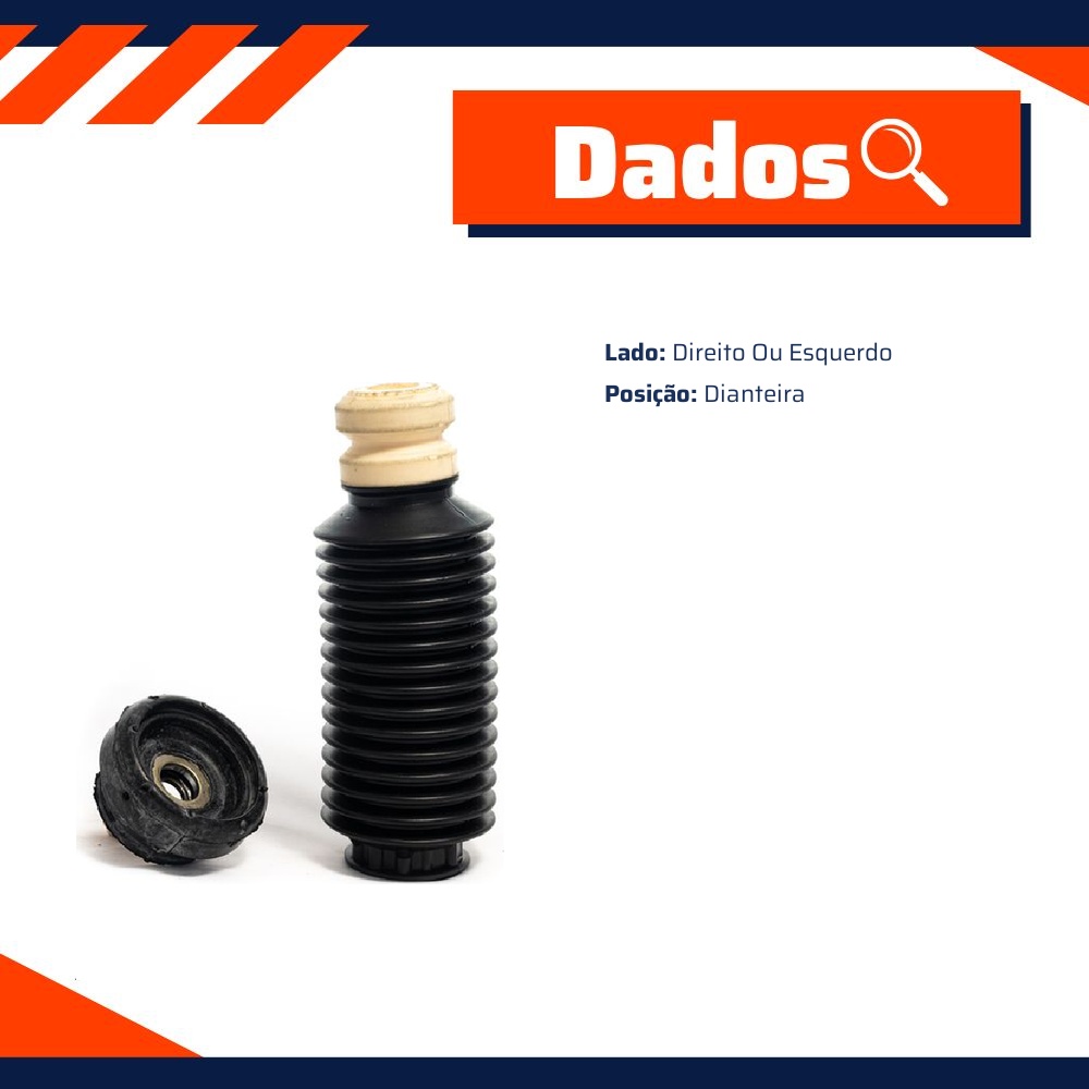 Kit de Coifa e Batente do Amortecedor para Ford Royale e Versailles - Amortex - 34252