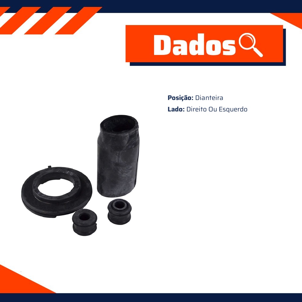 Kit de Coifa e Batente do Amortecedor para Nissan Frontier - Amortex - 34392