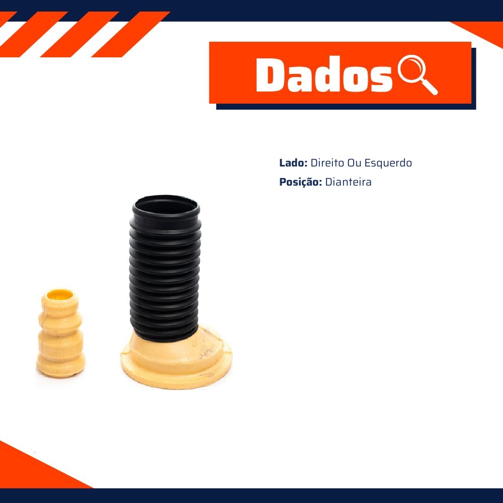 Kit de Coifa e Batente do Amortecedor para Toyota Corolla - Amortex - 34433