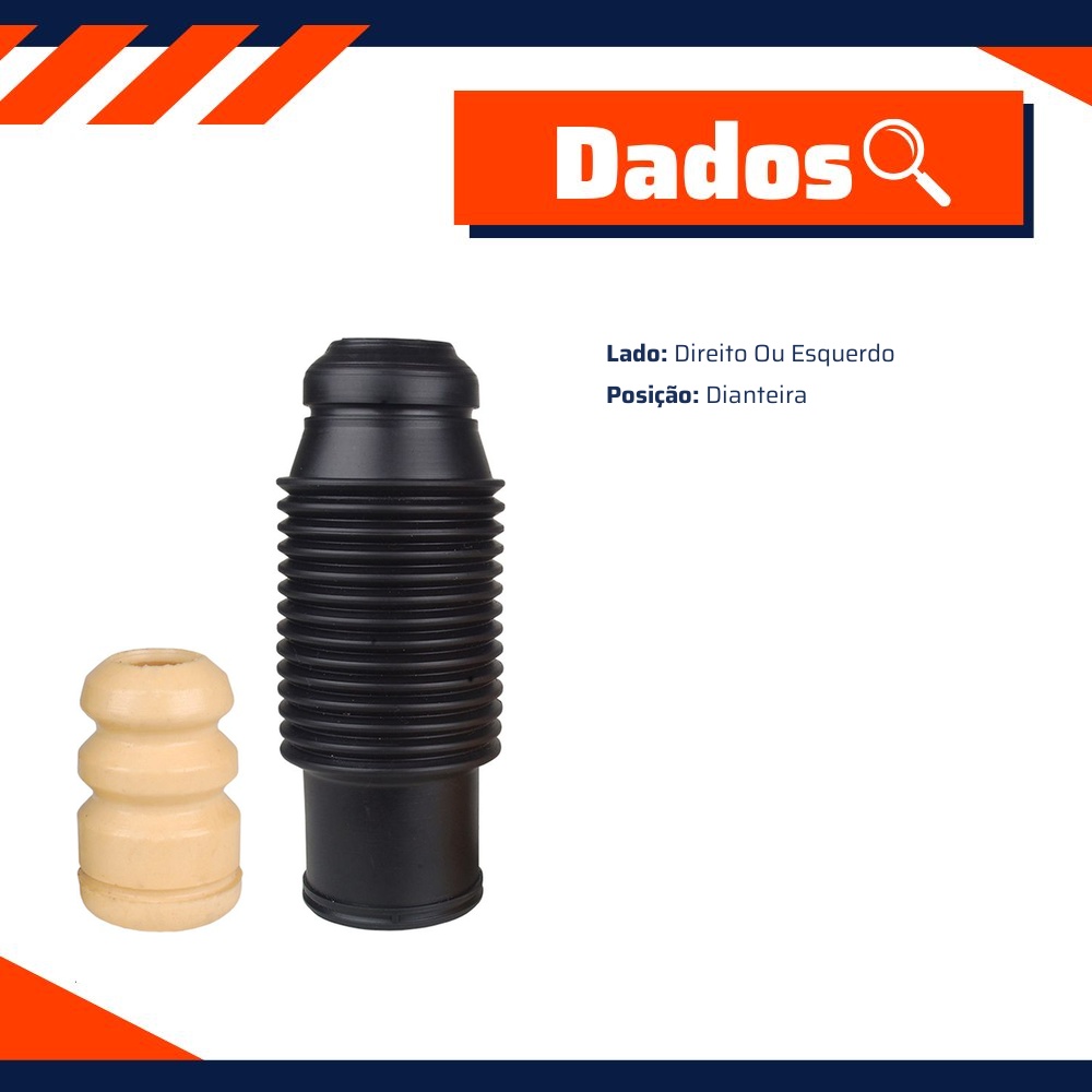 Kit de Coifa e Batente do Amortecedor para KIA Sportage - Amortex - 34991
