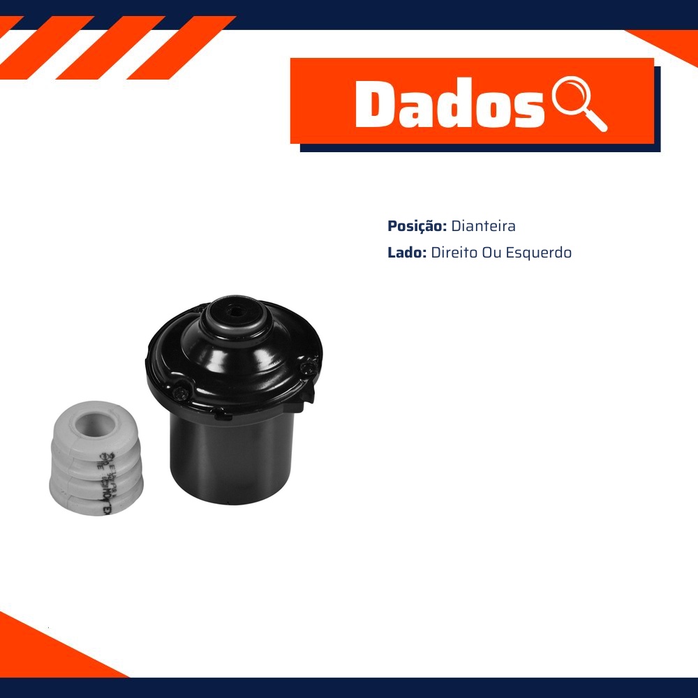 Kit de Coifa e Batente do Amortecedor para Chevrolet Vectra - Amortex - 35228