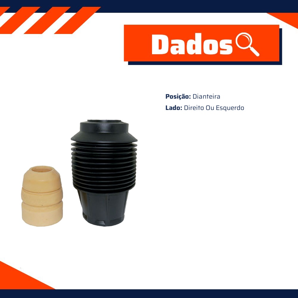 Kit de Coifa e Batente do Amortecedor para Citroen Jumper - Amortex - 35782