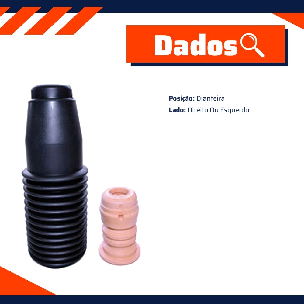 Kit de Coifa e Batente do Amortecedor para Nissan Sentra - Amortex - 35907