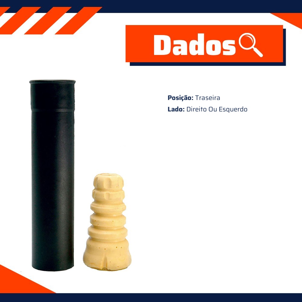 Kit de Coifa e Batente do Amortecedor para Ford Ecosport - Amortex - 35765